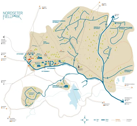 Oversiktskart_Nordseter_Fjellpark